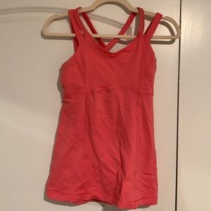 Lulu lemon hot pink tank